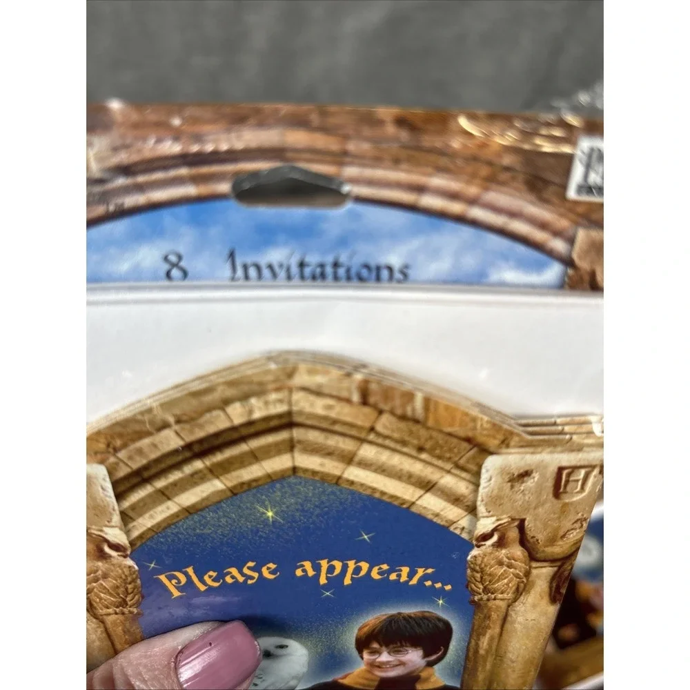 32 Vintage Harry Potter Party Invitation Cards Sealed (8 per pack) 4 packs
